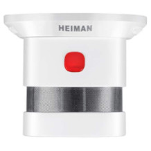Heiman radio-interlinked smoke detector