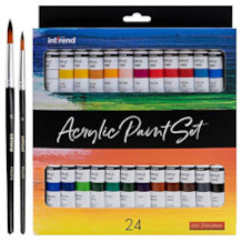 Intrend watercolor paint set
