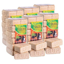 Amos wood briquette