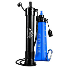 Gipfelrein camping water filter