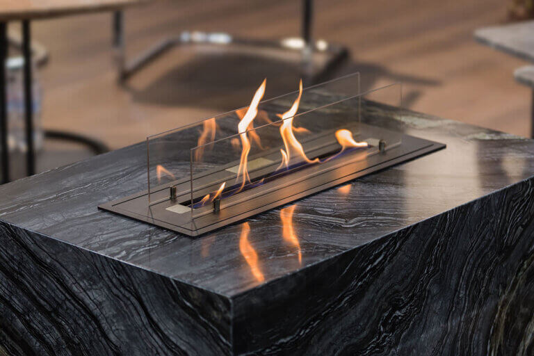 ethanol fireplace