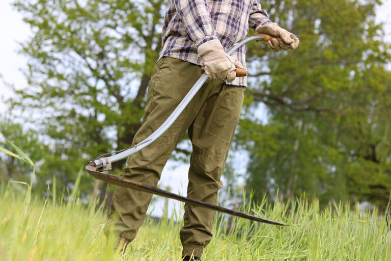 grass scythe