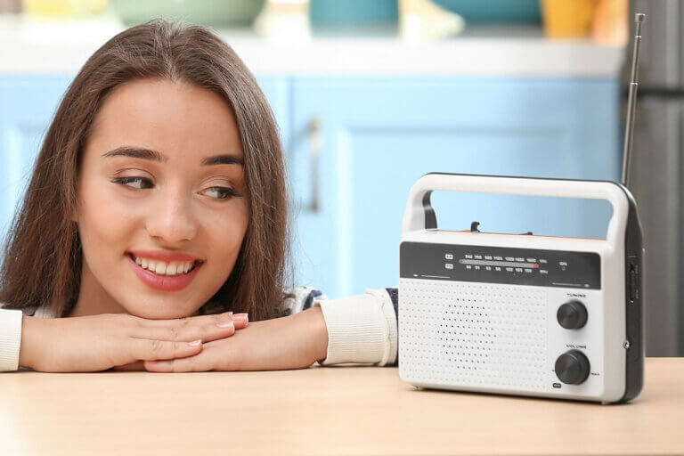 kitchen radio