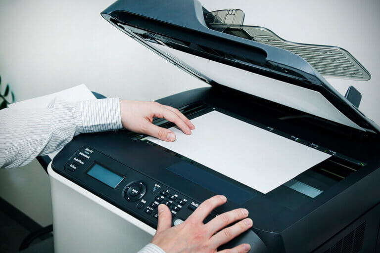 laser printer with scanner