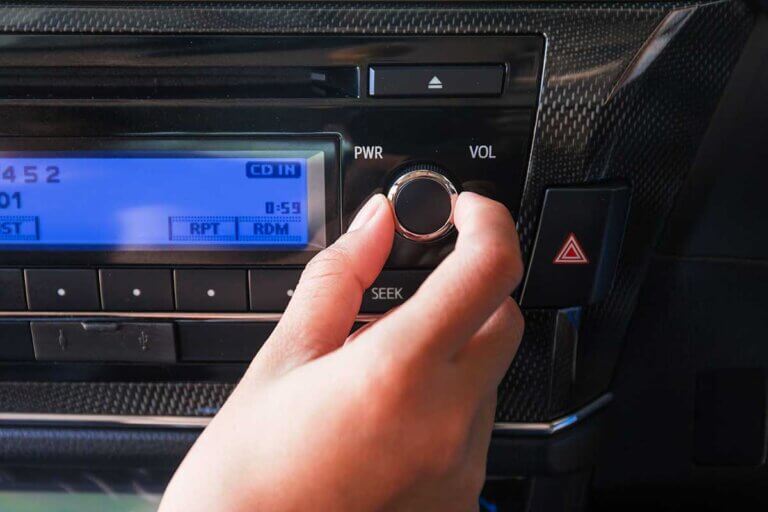 retro car radio