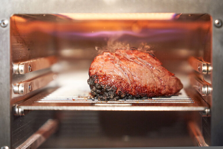 top heat gas grill
